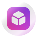 cubo 3d icon