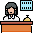 recepcionista icon