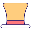 sombrero de mago icon