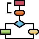 diagrama de flujo icon