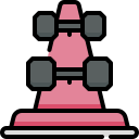 dumbell icon