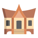 casa minangkabau icon