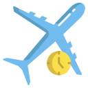 tiempo de vuelo icon