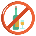 no alcohol