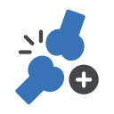 articulación de la rodilla icon