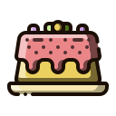 pastel de gasa icon