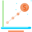 crecimiento del dinero icon