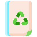 papel reciclado