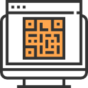 código qr icon