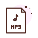 archivo mp3 icon