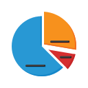 gráfico circular icon