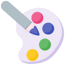 paleta de pintura icon