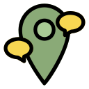 pin de ubicación icon