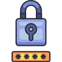 código pin icon