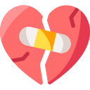 corazón roto icon