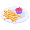 papas fritas icon