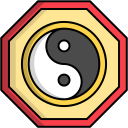 símbolo de yin yang icon