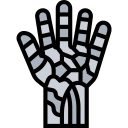 huesos de la mano icon