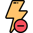 flash apagado icon