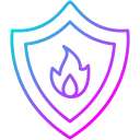 prevención de fuego icon