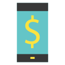 dinero digital icon