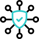 Online security animated icon