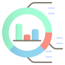 gráfico circular icon