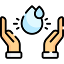 ahorrar agua icon