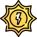 energía solar icon