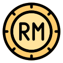 ringgit malayo icon