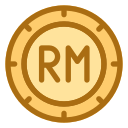 ringgit malayo icon