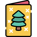 tarjeta de navidad icon