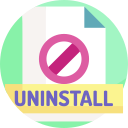 desinstalar icon