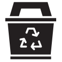 papelera de reciclaje icon