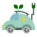 coche eléctrico icon