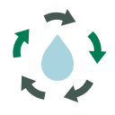 reciclar agua icon