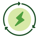 energía renovable icon