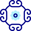 diseño floral icon