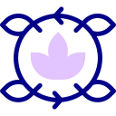 diseño floral icon