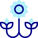 diseño floral icon