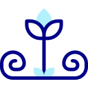 diseño floral icon