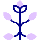 diseño floral icon