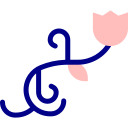 diseño floral icon