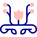 diseño floral icon