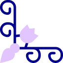 diseño floral icon