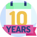 10 años 