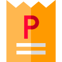 ticket de estacionamiento icon