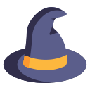 sombrero de bruja icon