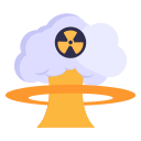 explosión nuclear icon