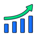 gráfico de barras icon